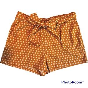• 3/$15 • A New Day summer shorts with tie waist 🩳🧡🤍